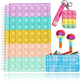 TETYSYSH BUBBLE FIDGET POP-On-It-It-on Spiral with Lined Paper Key Cask, Portable Fidget Toy for School, House, Office (J1).. DIAYTAR NIGERIA makes online shopping accessible to all with budget-friendly prices and reliable delivery.