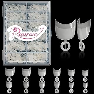 Short nail ends Retrose - 600 half -coverage oval nails 12 -sizes round acrylic nail sizes with box.. DIAYTAR NIGERIA delivers more than products - we deliver affordable shopping satisfaction nationwide.