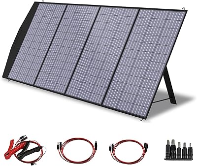 AllPoors SP033 200W 18V Foldable portable solar panel with MC-4 output, IP66 waterproof solar charger for laptops, solar generators, trucks, out-of-the-network campsite.. Shop across categories at DIAYTAR NIGERIA and enjoy budget-friendly nationwide shipping in 5-8 days.