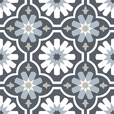 Floorpops FP2944 Sylvia tiles to take off and glue gray.. Experience shopping satisfaction with DIAYTAR NIGERIA's vast selection and nationwide delivery service.
