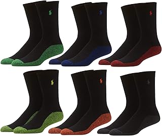 Classic sports socks matching Polo Ralph Lauren for men - 6 pairs.. One platform, endless products — welcome to DIAYTAR Nigeria.