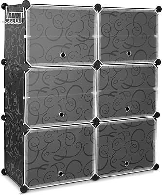 U -Home U -Home shoe shelf at 6 levels - Plastic shoe storage organizer - Place saving - 24 pairs - Units with doors - Shoe storage cabinet - Perfect for entrance - Corridor - Bathroom - Salon and corridor - Black.. Shop without compromise at DIAYTAR NIGERIA, where quality, affordability, and quick delivery coexist.