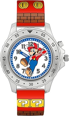 GSM9016 analog quartz watch with silicone bracelet for boys, red, red.. Discover a world of choices with DIAYTAR NIGERIA's extensive marketplace and prompt shipping service.