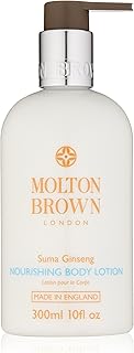 Soma Molton Brown nourishing moisturizing body milk in Ginseng, 300 ml.. Shop like never before with DIAYTAR NIGERIA's comprehensive marketplace and budget-friendly shipping.
