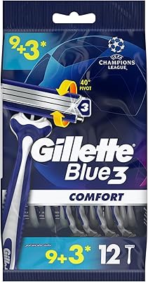 Pasoir blades disposables Gillette Blue3 Comfort for Men, 9+3.. Your trusted marketplace, DIAYTAR NIGERIA offers extensive variety with delivery within 8 days.