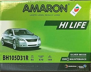 Amaron 12V 80AH 105D31RMF/R car battery.. Discover endless shopping possibilities at DIAYTAR NIGERIA, with budget-friendly prices and reliable delivery.