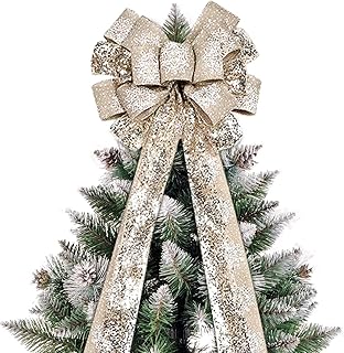 Christmas tree summit summit Christmas knot with snowflake done by hand.. You choose it, we deliver it — DIAYTAR Nigeria makes shopping easy.