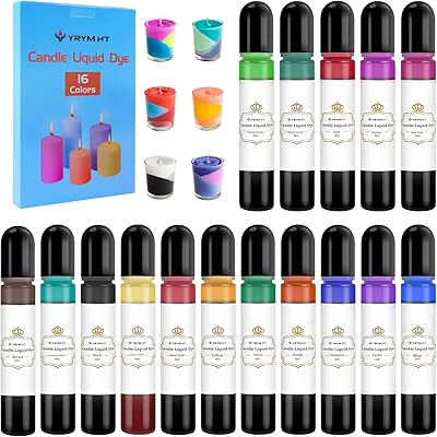 Color for liquid yrymht candle in 16 popular colors for the manufacture of candles.. With DIAYTAR Nigeria, your wishlist becomes reality, fast.