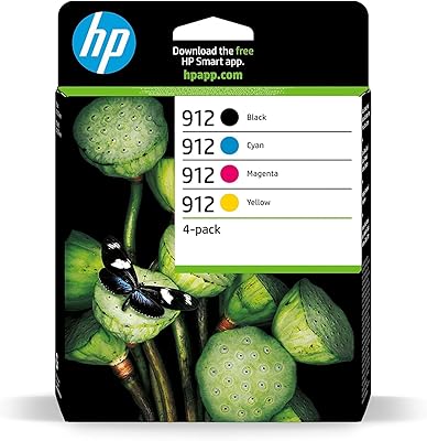 Original ink cartridges HP 6ZC74AE 912, black/cyan/magenta/yellow, Multipack.. Join the movement — fast, affordable shopping only at DIAYTAR Nigeria.