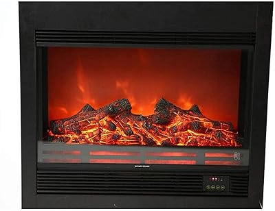 Encounted fireplace, freestanding fireplace, interior heating with wood stove, traditional chimney design.. Shop smart and save with DIAYTAR NIGERIA's extensive product range and 5-8 day delivery guarantee.