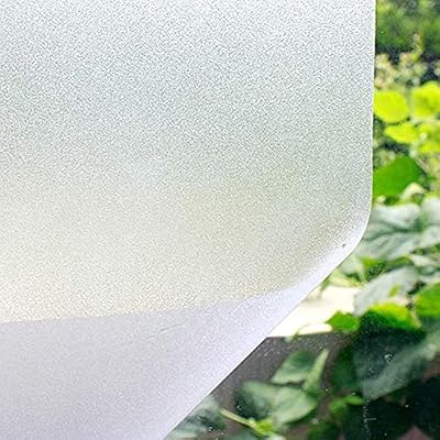 3D confidentiality window film, static self-adhesive, blocking UV, heat control for bathroom, kitchen, office 19.7 x 78.7 inches (pure frosty).. Shop from anywhere in Nigeria and receive your DIAYTAR purchases at affordable prices within a week.