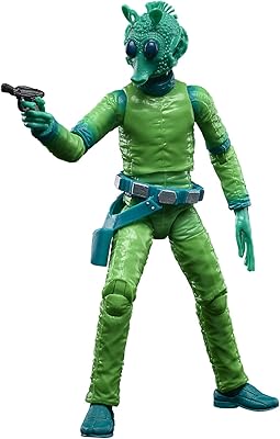 Star Wars the Black Series Greedo Lucasfilm Original collection figurine of 6 inches for the 50th anniversary, for children 4 years and over - Amazon exclusivity.. DIAYTAR NIGERIA connects your desires with reality through our affordable e-commerce platform and quick delivery.