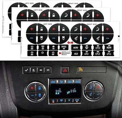 Sticker repair kit for 3 -room air conditioning panel buttons.. Embrace the convenience of DIAYTAR NIGERIA with thousands of products at your fingertips, delivered nationwide.