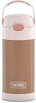 Stainless steel thermos bottle isolated in a vacuum of 12 ounces by Funtainer - Rose Rose Gold.. Shop the future with DIAYTAR NIGERIA - thousands of products, unbeatable prices, delivery within a week.