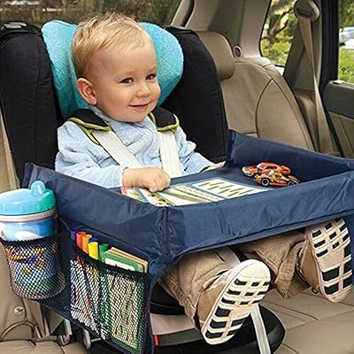 Waterproof car seat organizer, stroller tray, food and water support, portable baby table storage (blue).. Your one-click solution to affordable shopping, DIAYTAR NIGERIA delivers quality products nationwide.