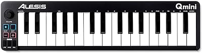USB MIDI MIDI controller keyboard with 32-keys with adjustment action keys sensitive to velocity and musical production software included in Q-MINI.. Why shop anywhere else? DIAYTAR Nigeria has it all, at prices you’ll love.