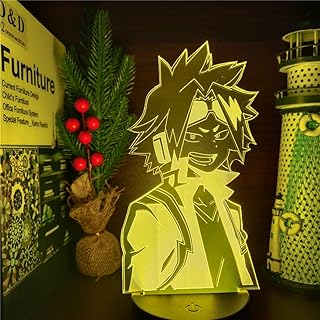 Anime Boku No Hero Academia Denki Kaminari 3D Waterproof Homeworm Boku No Hero Academia Denki Kaminari Led Beheless Decoration Interior - Remote control.. Skip the traffic, shop online — DIAYTAR Nigeria brings it to you.