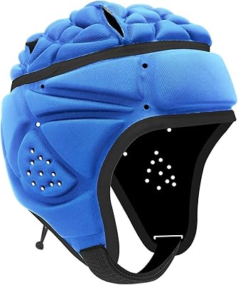 Multicolored flexible helmet The white shop with football, rugby and goalkeeper flag pattern and flexible tête to protect children with special needs.. DIAYTAR NIGERIA: Where every shopping need is met with affordable prices and timely delivery.