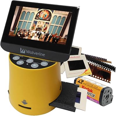 Wolverine Titan Film HD 8 in 1 on scanner with 4.3 inch screen and HDMI output.. One platform, all your needs — DIAYTAR Nigeria delivers quickly.