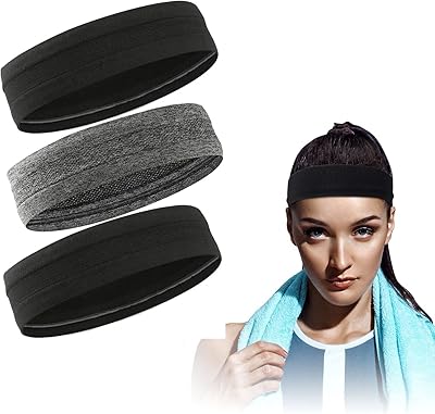 Set of 3 black and gray bands sports band for women.. Shop confidently with Nigeria's most trusted e-commerce platform, offering swift and affordable delivery.