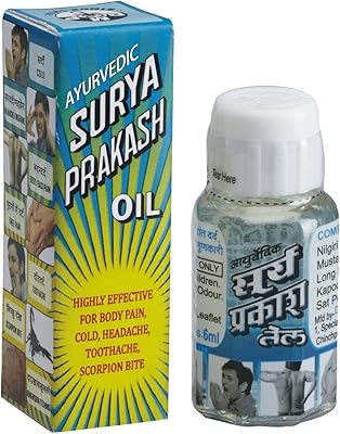Ayurvedic Prakash antaler oil from Surya - 6 ml (12).. Your trusted marketplace, DIAYTAR NIGERIA offers extensive variety with delivery within 8 days.
