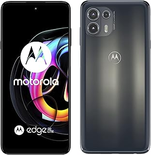 Motorola Edge 20 Lite (6.7 -inch OLED FHD HDR+ OLED, Mediatek Dimensity 720, Turbo Power, 108 MP camera, 5,000 mAh battery, Double SIM, 128 GB, Android 11), electro graphite.. DIAYTAR NIGERIA makes quality accessible with low prices and reliable 5-8 day nationwide delivery.