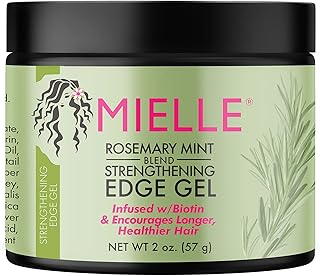 Fortifying gel milie edge with rosemary and mint extract for soft and hydrated hair, 57 g, white.. From daily deals to exclusive products — DIAYTAR Nigeria has you covered.