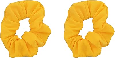 Set of two united hair elastic bands - yellow.. Transform your online shopping experience with DIAYTAR NIGERIA's affordable and diverse marketplace.