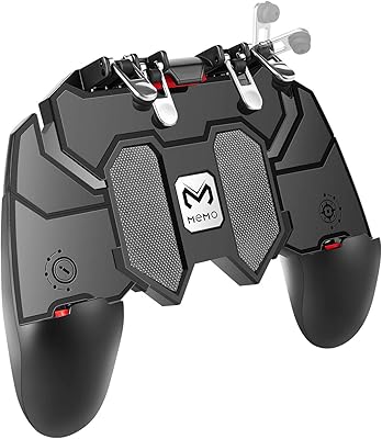 Delam mobile game controller with trigger L1R1 L2R2, 6 finger PUBG controller, remote control for 4.7-.5 inch shooting stakes for iPhone Android game controller iOS IOS.. Your everyday shopping solution, DIAYTAR NIGERIA offers variety and value delivered within 8 days.