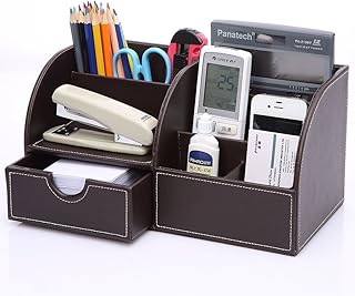 King foam office organizer Multifunctional leather storage box.. DIAYTAR NIGERIA delivers more than products - we deliver affordable shopping satisfaction nationwide.