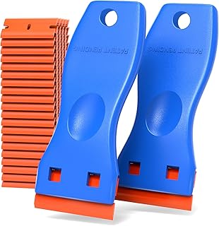 Plastic razor blade, SC Tool 2 packages with 100 plastic razor blades to remove stickers, automatic window shade tool, easy to remove (blue).. Your trusted marketplace, DIAYTAR NIGERIA offers extensive variety with delivery within 8 days.