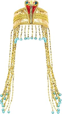 Egyptian snake crown band in pearls for women, headache in pearls for costume feasts and costumed festivals, one size.. Transform your shopping experience with DIAYTAR NIGERIA's vast product selection delivered at unbeatable prices.
