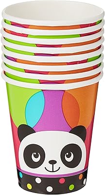Creative conversing panda monium hot and cold paper cups, 8 pieces, 266 ml.. Your everyday shopping destination, DIAYTAR NIGERIA offers unbeatable value with quick delivery times.