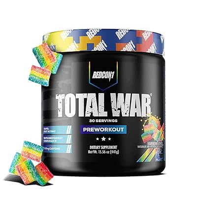 Red con1 Total War - Pre -training, 30 portions (Rainbow Candy).. DIAYTAR NIGERIA: Making quality products accessible to all Nigerians at affordable prices.