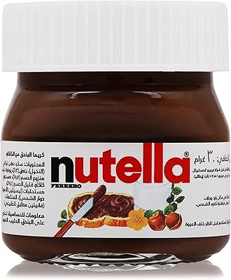 Nutella hazelnut and cocoa chocolate, 30 grams.. Shop smart with DIAYTAR NIGERIA, offering a vast product range delivered to your doorstep within a week.