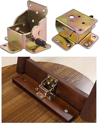 Yidelay locking hinge, 1 pair of 90 -degree multifunctional folding folding locks adapted to the connection of the feet of tables and folding furniture chairs (colorful zinc).. Shop across categories at DIAYTAR NIGERIA and enjoy budget-friendly nationwide shipping in 5-8 days.