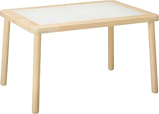 Ikea children's floating table for children, size 82 cm x 56 cm, wood.. Experience the convenience of boundless shopping with DIAYTAR NIGERIA's affordable platform and quick shipping.