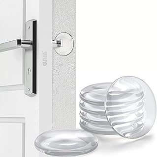 Sticguard door handle wall protector (6)-Protector of reusable self-adhesive bumper, gel wall cushion for door bumper, silencer, wall silencer-wall protective door stopper.. One platform, endless products — welcome to DIAYTAR Nigeria.