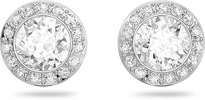 Angovski angelic crystal jewelry set with rhodium plated finish.. Discover the perfect shopping balance at DIAYTAR NIGERIA with competitive prices and prompt delivery.