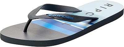 DOYBREAK slippers open for men, size 8, 0080-black/blue.. DIAYTAR NIGERIA: Connecting Nigerians with affordable products through our expansive e-commerce platform.