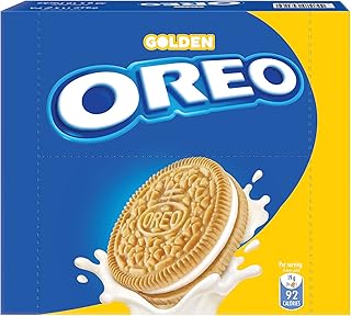 Oreo cookies with a taste of golden milk, 38 g, pack of 16.. Get what you need, when you need it — DIAYTAR Nigeria delivers fast.