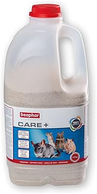 Bath sand for extra-trendy chinchilla, personal care sand and washing sand for chinchillas, absorbs moisture and excess fat, 1.3 kg bath sand.. Embrace the convenience of DIAYTAR NIGERIA with thousands of products at your fingertips, delivered nationwide.