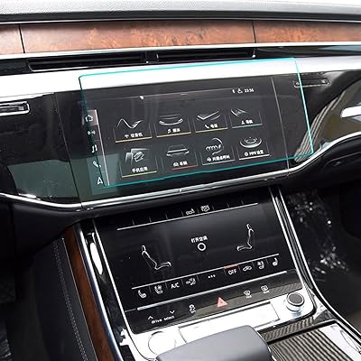 For Audi. Pet transparent PET screen protector for GPS car radio for A8 S8 2018 2019 2020.. Say hello to Nigeria’s fastest-growing e-commerce site — DIAYTAR Nigeria.