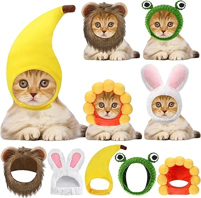 5pcs adorable rabbit costume chat hat with fun ears for cats.. Your trusted shopping companion, DIAYTAR NIGERIA delivers affordable solutions in just 5-8 days.