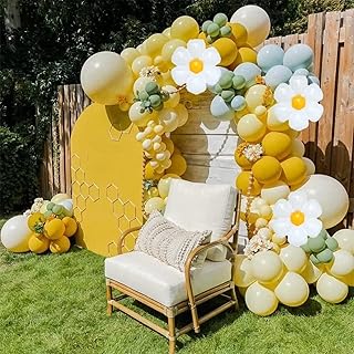 Balloons garland kit for party decorations | Marguerite Balloons garland kit 18 "10" 5 "| Balloon ribbon and glue points 107 pieces.. Discover why millions choose DIAYTAR for affordable online shopping with delivery in just 5-8 days.