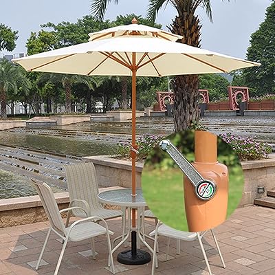 Very resistant-resistant overhang puppet umbrella of superior quality for garden.. DIAYTAR NIGERIA: Your affordable gateway to thousands of products shipped nationwide within the week.