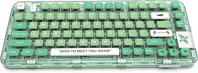 Mechanical keyboard GK Gamacai GK75 75 % Colorimetric space RVB transparent.. DIAYTAR NIGERIA delivers affordability and convenience to your doorstep within 8 days of purchase.