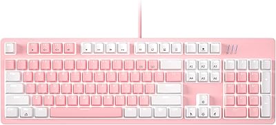 Mechanical game keyboard Majiji Pink Mk Armor Retro Slnowled Arc-en-Ciel.. Experience the convenience of one-stop shopping with DIAYTAR NIGERIA's diverse and affordable marketplace.