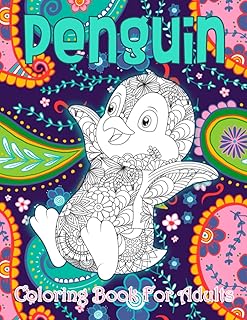 Penguin adult penguin coloring book: 30 magnificent pages to color with penguins to relieve adult stress (animal coloring book).. DIAYTAR Nigeria: Where affordability meets fast and reliable e-commerce service.