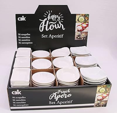 Cusin Art Lot of 4 matching ceramic bowls for cereals and white soup, deep bowl for cooking preparation, accompaniments, cereals and ice cb92757, multicolored.. DIAYTAR NIGERIA: Where smart shoppers find everything they need at prices they can afford.